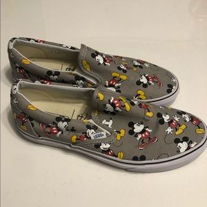 VANS Mickey Mouse Slip On Shoes